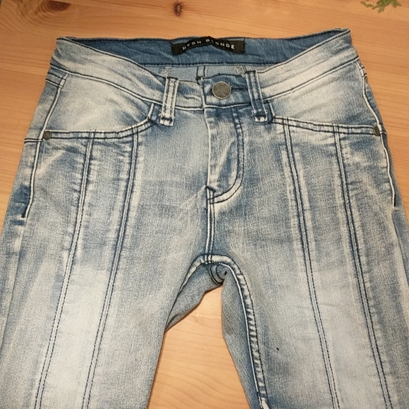 vintage skinny jeans with Center Seam detail - Picture 2 of 4